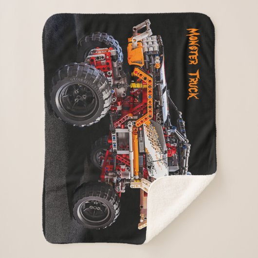 monstervrachtwagendeken sherpa deken (Voorkant)