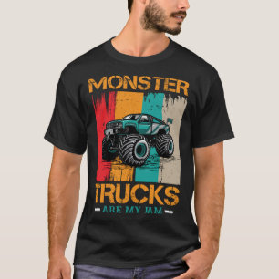 Monstervrachtwagens zijn mijn Jam-actie en Monster T-shirt