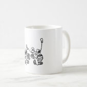 Monstervrienden Koffiemok (Voorkant rechts)