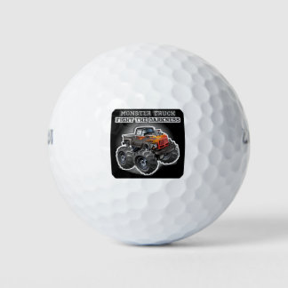 monsterwagen golfballen