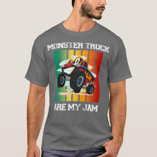  monsterwagen is mijn jamRetro racewagen T-shirt