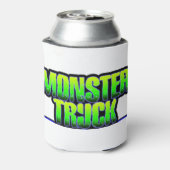 monsterwagen, monstervrachtwagens, monsterjam, vra blikjeskoeler (Blikje Achterkant)
