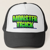 monsterwagen, monstervrachtwagens, monsterjam, vra trucker pet (Voorkant)