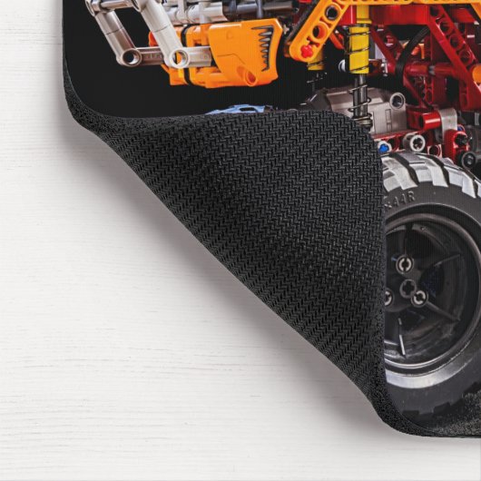 monsterwagen mousepad muismat (Hoek)