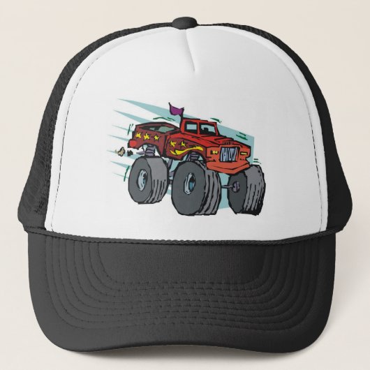 monsterwagen trucker pet (Voorkant)