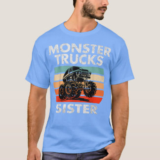 monsterwagen zijn mijn jam Monster Trucks SI T-shirt