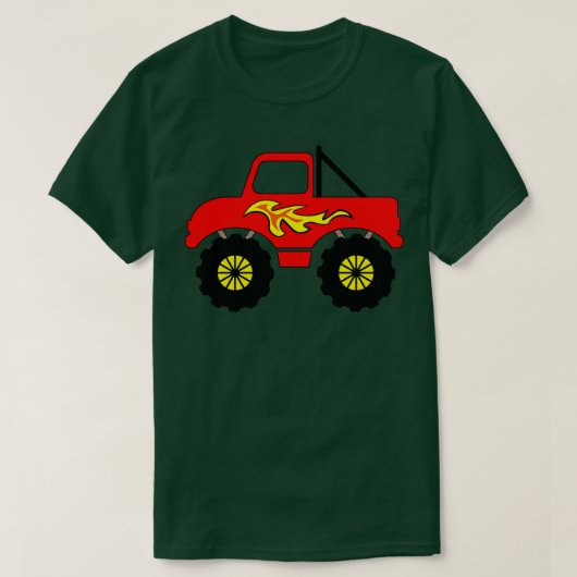 Monsterwagens voor kinderen 2 t-shirt (Design voorkant)