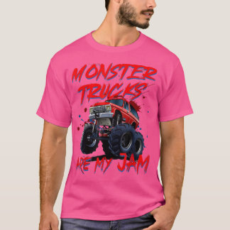 Monsterwagens zijn mijn jam 2138 t-shirt