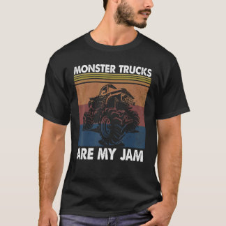 Monsterwagens zijn mijn jam-racewagens t-shirt