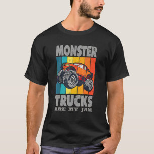 Monsterwagens zijn  verstoord door mijn jamboeien t-shirt