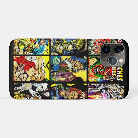 monsterwezens zombies horror art Case-Mate iPhone case (Achterkant (horizontaal))