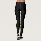 monsterwezens zombies horror art leggings (Achterkant)