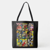 monsterwezens zombies horror art tote bag (Voorkant)