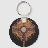 Monstrance Sleutelhanger (Voorkant)
