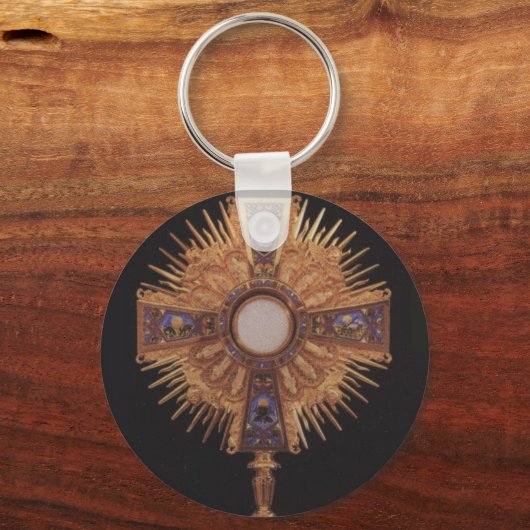 Monstrance Sleutelhanger (Voorkant)