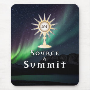 Monstrance Source & Summit Aurora Borealis Muismat