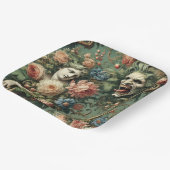 Monstres au Paradis – Gothic Victorian Papieren Bordje (Gebogen)