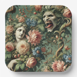 Monstres au Paradis – Gothic Victorian Papieren Bordje