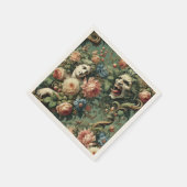 Monstres au Paradis – Gotisch Victoriaans Servet (Hoek)