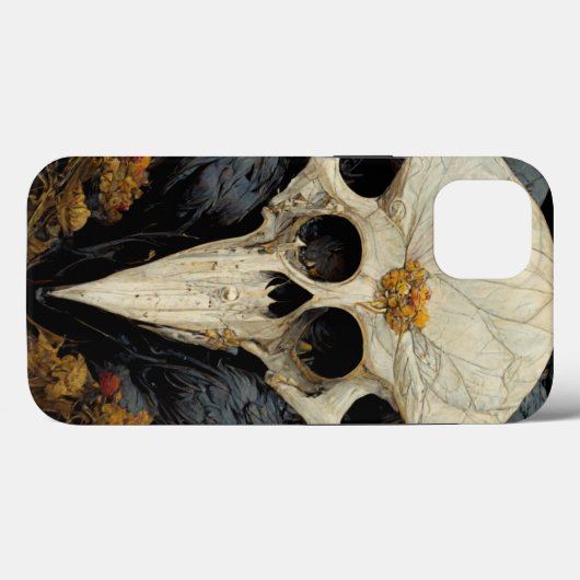 Monstro Raven Horror Gothic Gothic Case-Mate iPhone Case (Achterkant (horizontaal))