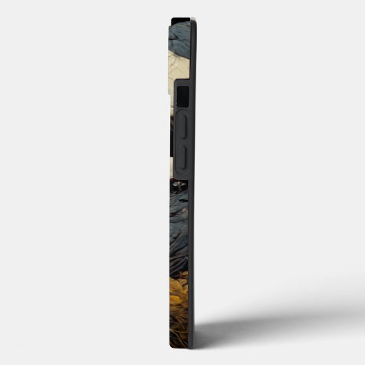 Monstro Raven Horror Gothic Gothic Case-Mate iPhone Case (Achterkant / Links)