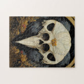 Monstro Raven Horror Gothic Gothic Legpuzzel (Horizontaal)