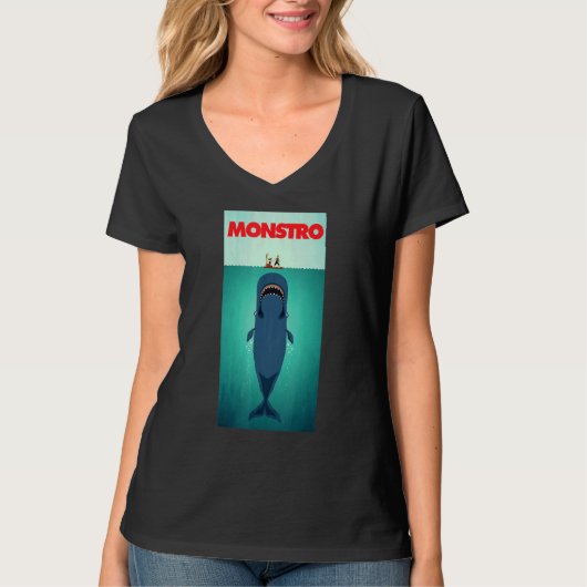 Monstro Whale T-shirt (Voorkant)