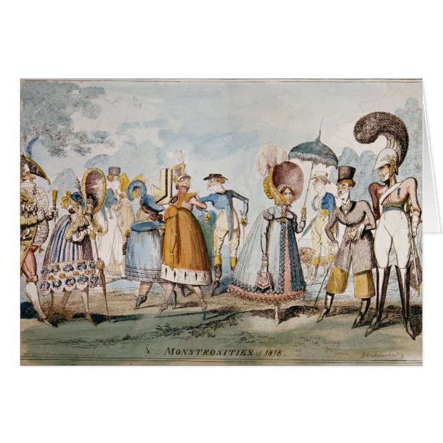 Monstrosities van 1818 (Voorkant Horizontaal)