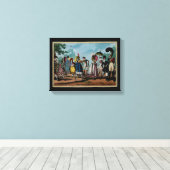 Monstrosities van 1818 ~ 14,67 x 11,75 dik Canvas (Insitu (Houten vloer))