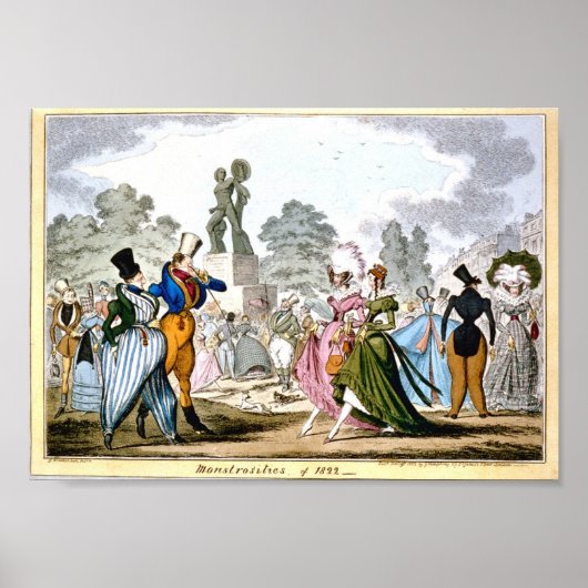 Monstrosities van 1822 Poster (Voorkant)