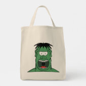 Monstrous creature that comes to life and screams tote bag (Achterkant)