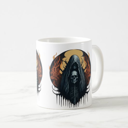 Monstrous Ghost Metal Band Mok (Voorkant rechts)