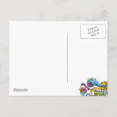 Monstrously Messy Briefkaart (Achterkant)