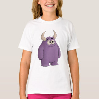 Monstruo morado t-shirt