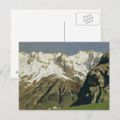 Mont Blanc, 1897 Briefkaart (Voorkant / Achterkant)