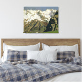 Mont Blanc, 1897 Canvas Afdruk (Insitu (Slaapkamer))
