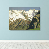 Mont Blanc, 1897 Canvas Afdruk (Insitu (Houten vloer))
