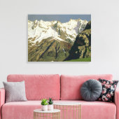 Mont Blanc, 1897 Canvas Afdruk (Insitu (Woonkamer))