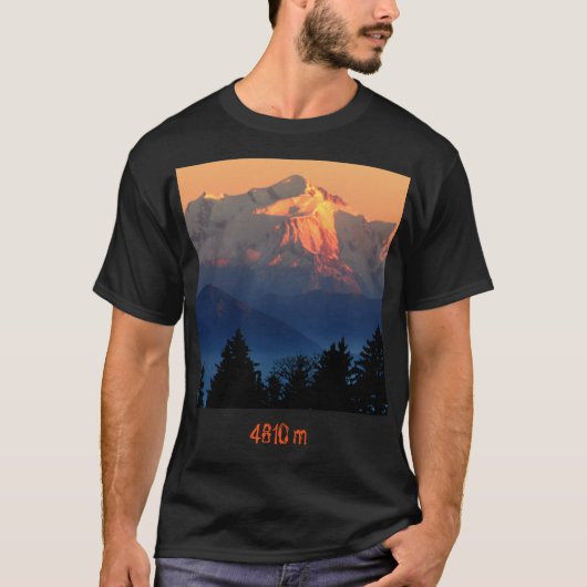 Mont Blanc 4810 T-shirt (Voorkant)
