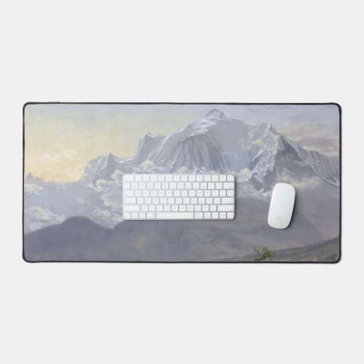 Mont Blanc, Albert Bierstadt Bureaumat (Keyboard & Muis)