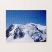 Mont Blanc-bergmassief. Legpuzzel (Horizontaal)