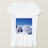 Mont Blanc-bergmassief T-shirt (Design voorkant)