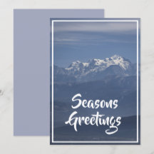Mont Blanc Besneeuwde Topzicht Kerst