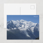 Mont Blanc Chamonix Briefkaart (Voorkant / Achterkant)