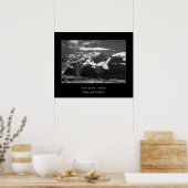 MONT BLANC, CHAMONIX, FRANCE POSTER (Keuken)