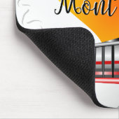 Mont Blanc Chamonix vintage-poster Muismat (Hoek)