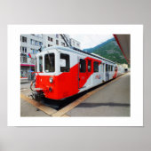 Mont Blanc express Poster (Voorkant)