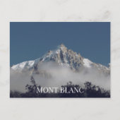 Mont Blanc France Briefkaart (Voorkant)