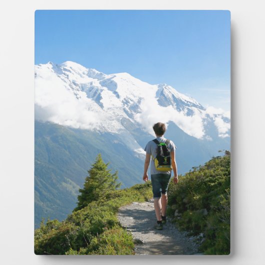 Mont Blanc France Fotoplaat (Voorkant)