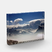 Mont Blanc France Holiday Card Poster Fotoblokken (Links)